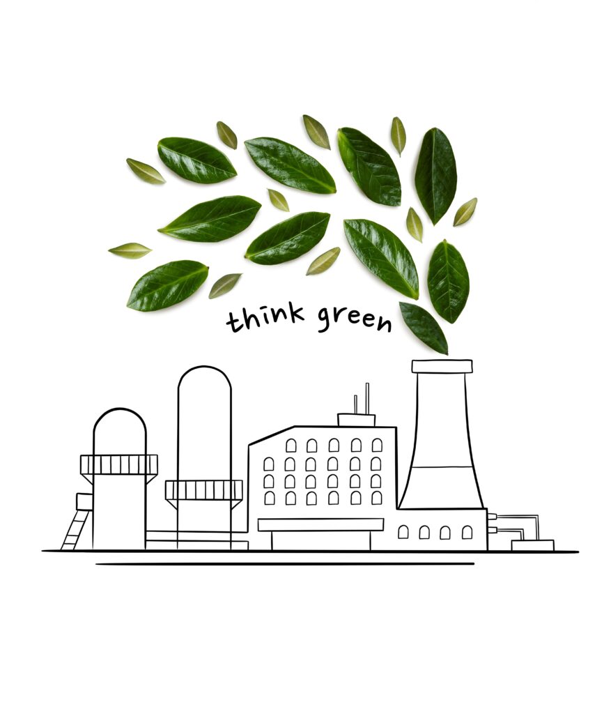 collage-sustainability-factories-concept